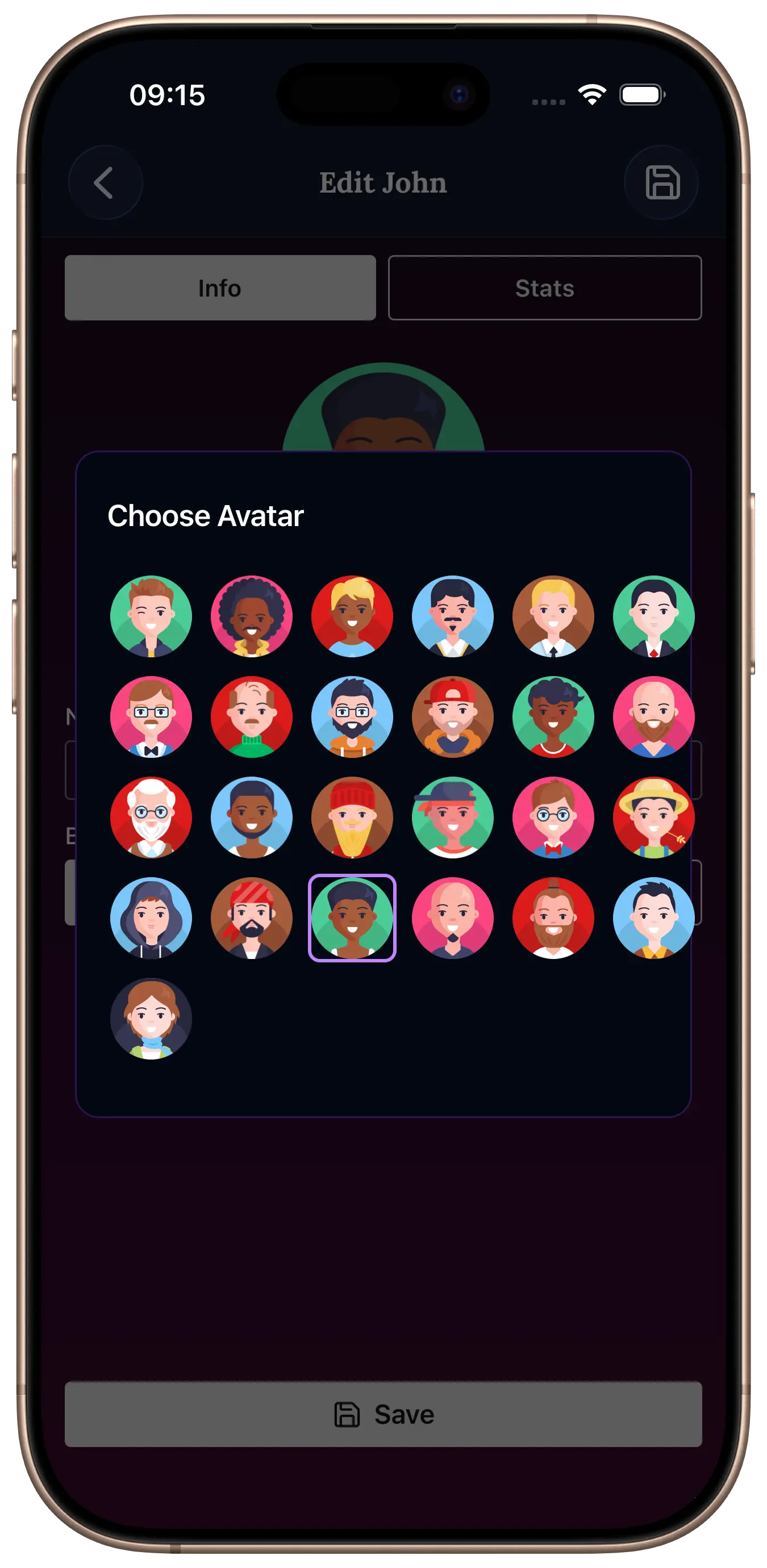 Choose Avatars or Real Photos thumbnail